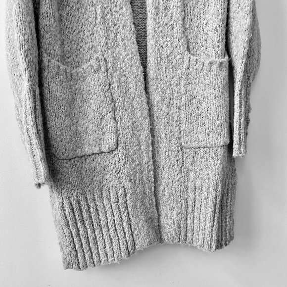 ALL SAINTS Alicia Oversized Long Cardigan in Grey - Size Small - NEW - Picture 6 of 8